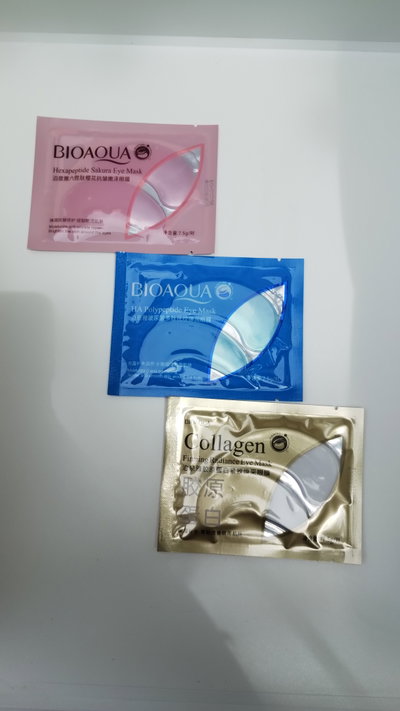 🌟 Parches de Ojeras Hydrogel de Colágeno Bioaqua