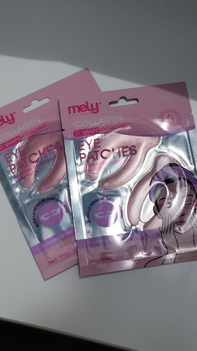 Parches Hidrogel para ojos de colágeno en forma de C - Mely 