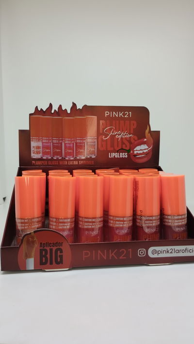 Gloss Plump Shine - Pink 21 (voluminizador)