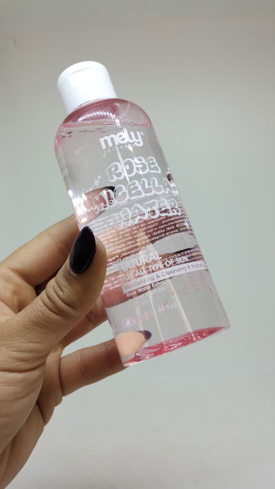 Agua micelar con extracto de agua de rosas - MELY