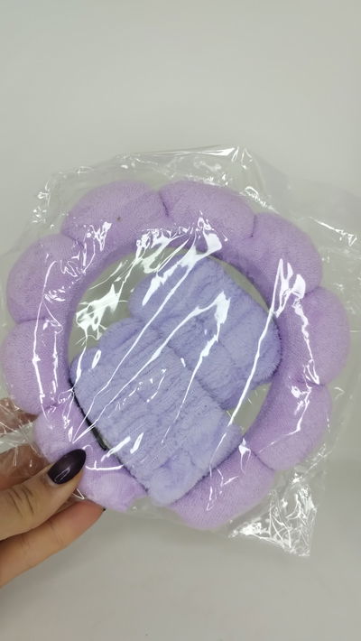 Vincha Nube + Par de muñequeras 