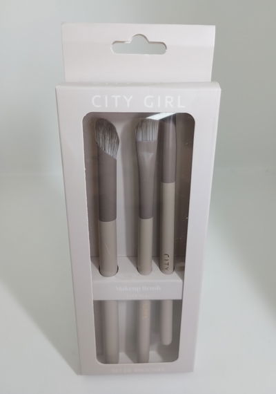 Set de 3 brochas premium City Girl
