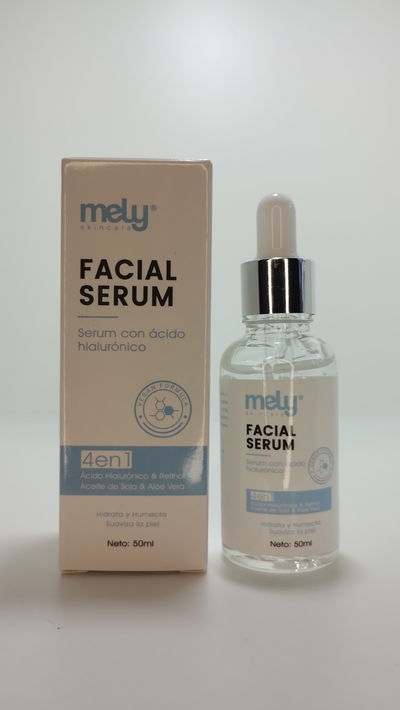 Sérum facial 4 en 1 (Ácido Hialurónico) - Mely