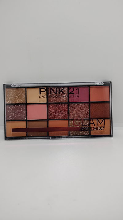 Paleta de sombras Glam - Pink 21