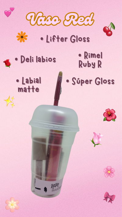 Combo Vaso Red