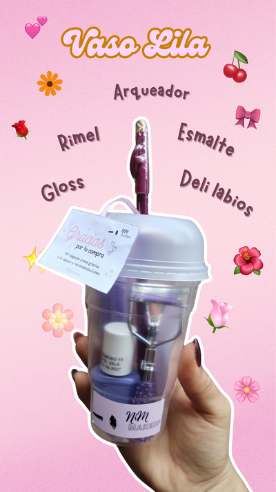 Combo Vaso Lila 