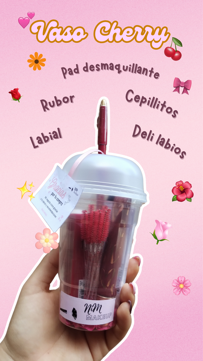 Combo Vaso Cherry