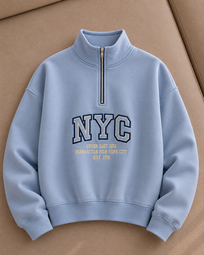 Buzo NYC bordados (súper frizados) 🤎