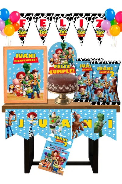 Toy Story Cotillón Infantil Personalizado