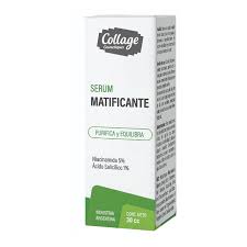 Serum Matificante Niacinamida más Acido Salicilico  30cc Collage