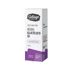 Acido Glicolico al 10 Peeling Pro x 30cc Collage