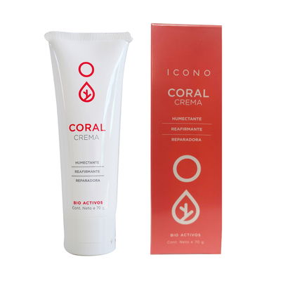 Crema Coral Humectante Reafirmante Reparadora  Icono