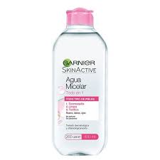 AGUA MICELAR GARNIER 400 ML TODO TIPO DE PIEL DESMAQUILLA Y LIMPIA