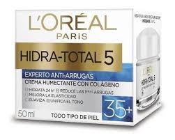 CREMA HUMECTANTE CON COLAGENO +35 50 ML HYDRA TOTAL 5 LOREAL EXPERTO ANTIARRUGAS