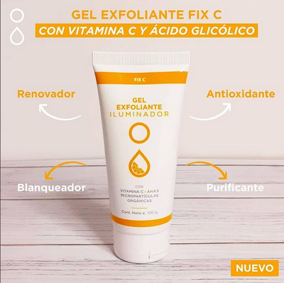 ICONO FIX C GEL EXFOLIANTE VITAMINA C (AHA'S) 100 ML