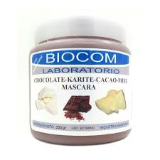 Mascara Chocolate Manteca Karite - Cacao - Biocom