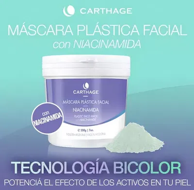 CARTHAGE MASCARA PLASTICA NIACINAMIDA 200 GR