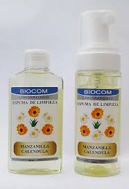 Espuma De Limpieza C- Manzanilla Y Calendula  Biocom