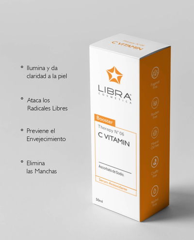 Booster Serum Vitamina C 10 por ciento Antioxidante 50gr Libra