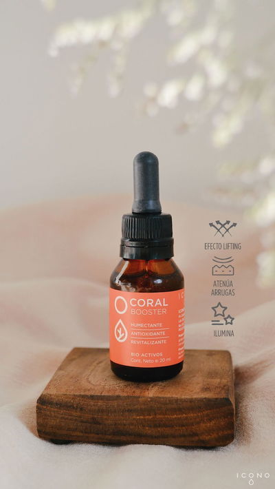 Booster Coral Antioxidante Firmeza Humectante x20ml Icono