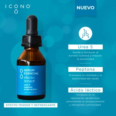 Serum Tensor Acido Lactico Urea 5 por ciento Peptonas 20ml Icono