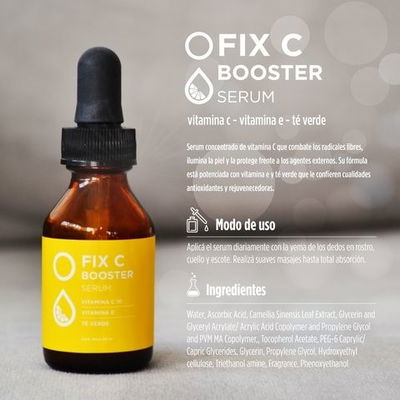 Serum Vitamina C PURA, E, Manchas Piel Sensible Grasa Icono