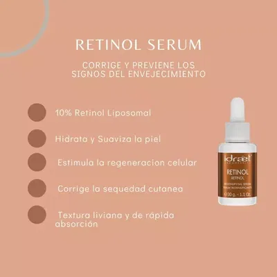 SERUM RETINOL REDENSIFICANTE IDRAET 30 GR