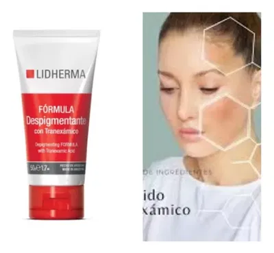 CREMA FÓRMULA DESPIGMENTANTEcon TRANEXAMICO 50 gr LIDHERMA