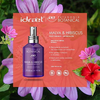 Emulsión de LIMPIEZA MALVA e HIBISCUS Idraet