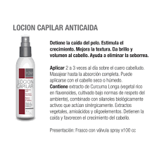 Locion Capilar Anticaida y Seborrea Estimula Crecimiento x 120 HDM