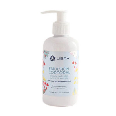 Crema corporal Relajante Natural Árnica, Enebro, Caléndula 250 ml