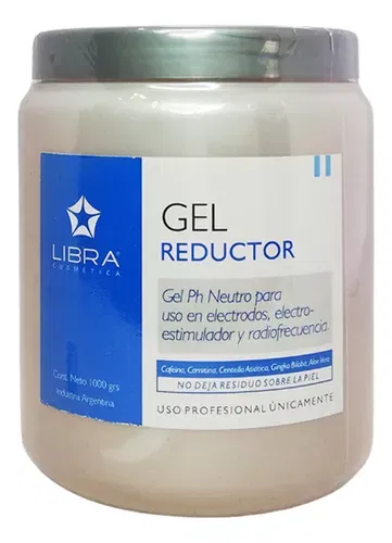 Gel Reductor (Cafeína, Carnitina, Centella, Gingko y A. Vera) 1k