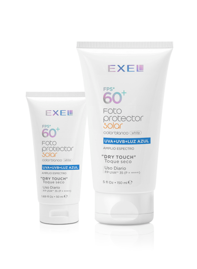 PROTECTOR SOLAR FACIAL TOQUE SECO FPS 60+   EXEL CORPORAL 150 ML SIN COLOR