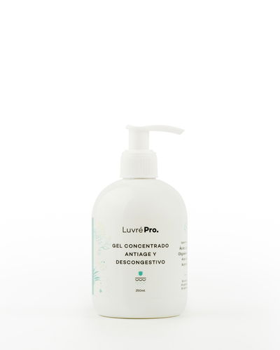 GEL CONCENTRADO LUVRE 250 g ( DESCONGESTIVO, TENSOR, REDUCTOR, HIDRATANTE)