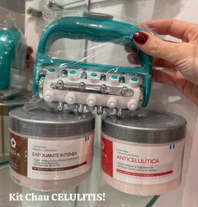 Combo para tratar celulitis corporal