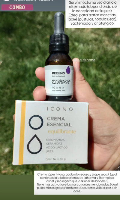 Duo mandélico - niacinamida 