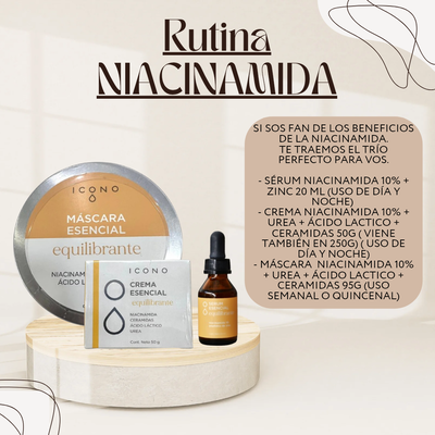 Rutina niacinamida icono