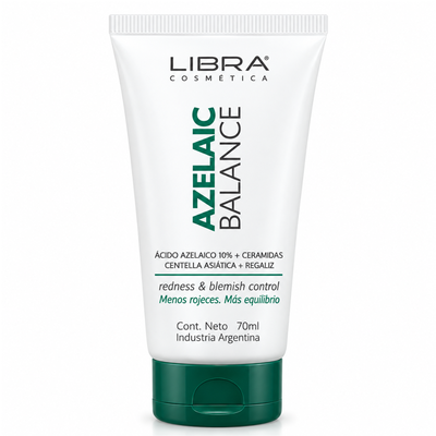 Acido Azelaico al 10% + Ceramidas NP, Centella Asiática y Regaliz 70 ml