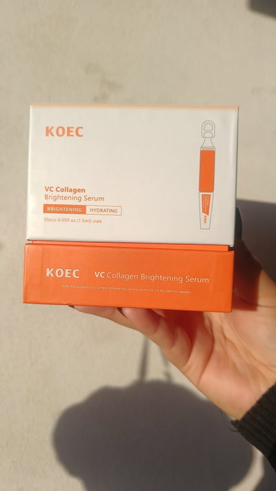 Ampollas Vitamina C Niacinamida Pantenol Antioxidante KOEC de 1.5 ml