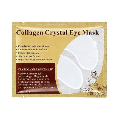 Mascarilla Parche Anti-Ojeras de Colágeno y Oro