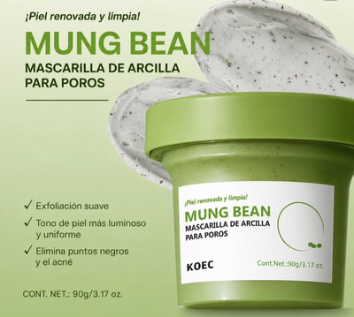 Koec mascarilla de arcilla 90 g poroto, koalin bentonie, niacinamida, calamina, alantoina