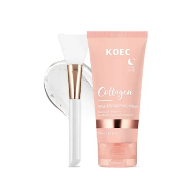 Mascarilla Nocturna Espatula Reconstructora AntiAge (colageno niacinamida) 75 ml Koec
