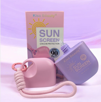 Protector Solar FPS 90 facial 55ml (con cordon) con color  tono claro