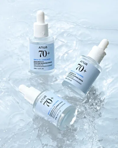 Serum Birch 70 + Hialuronico Moisture Boosting ANUA Hidratante