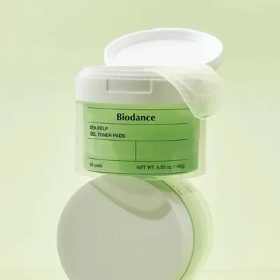 Discos Tónicos / Pads con Algas Marinas Sea Kelp Cica Toner Pad (60 unidades) de Biodance
