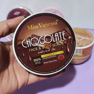 Crema / Exfoliante Corporal Chocolate Ice Cream de Miss Vanessa (250 ml)