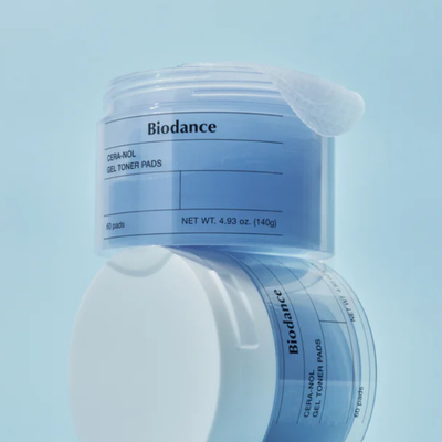 Discos Tónicos Pads con Ceramide & Panthenol Cera-nol Toner Pad (60 unidades) de Biodance
