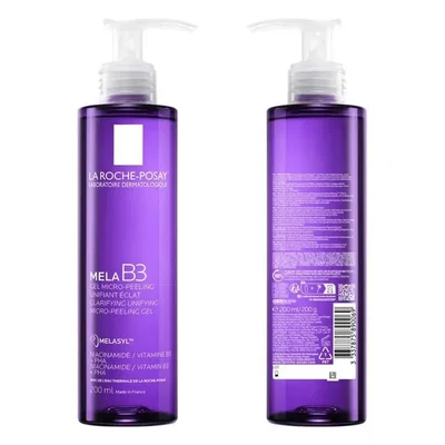 Gel Limpiador Micro-Peeling Mela B3 de La Roche-Posay 200 ml