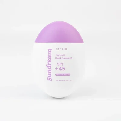 PROTECTOR SOLAR SPF + 45 CITY GIRL 50ML textura ligera ( apto piel grasa o mixta)