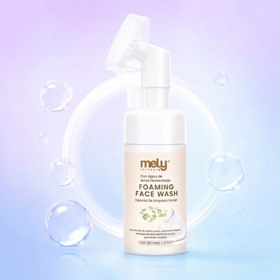 Espuma de limpieza mejora luminosidad 100 ML con cepillo silicona